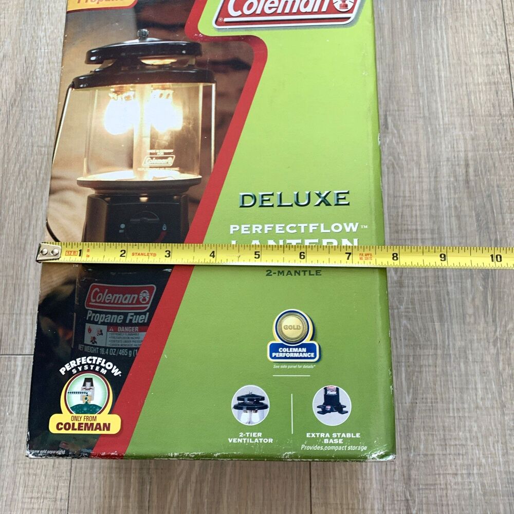 Coleman Deluxe Perfect Flow Lantern 2 Mantle Propane - Picture 7 of 8